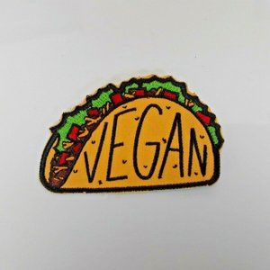 Vegan Taco Patch, Best Coast Vegan Patch (2 PACK)